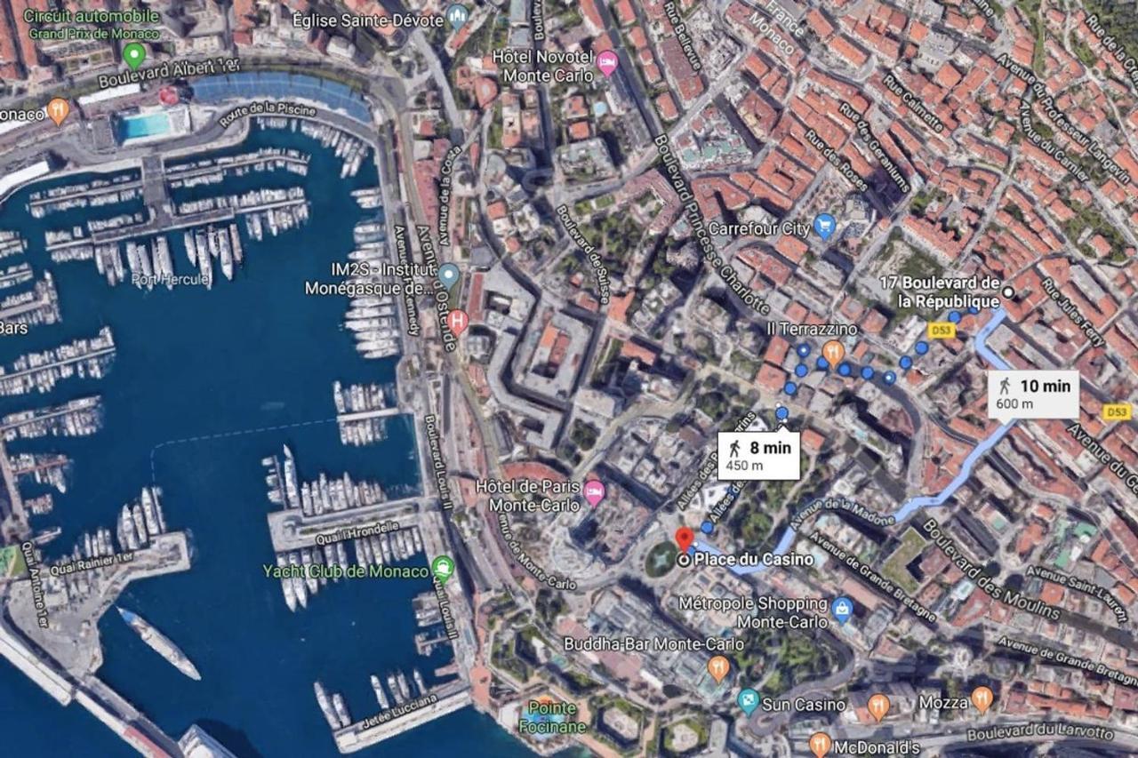 Monaco Central 1 Bedroom Appartement Beausoleil Dış mekan fotoğraf